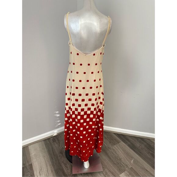 NWT  Johanna Ortiz Rhythmn Oasis Gradient Keyhole Maxi Dress Size 10 $1450 - Picture 6 of 10